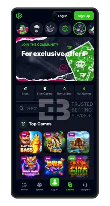 Bets.io App Android
