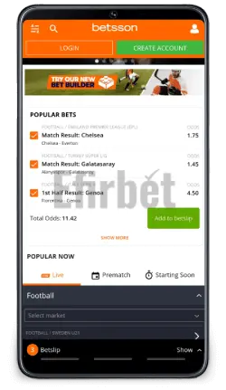 Betsson App Sports Betting