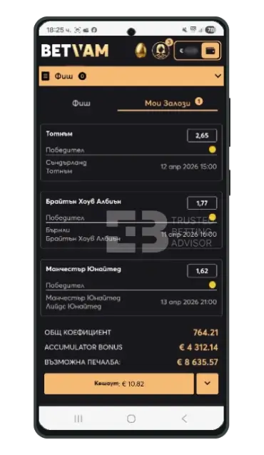 Бетвам залози