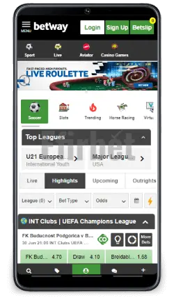 Betway Android app