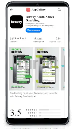Betway Huawei app download