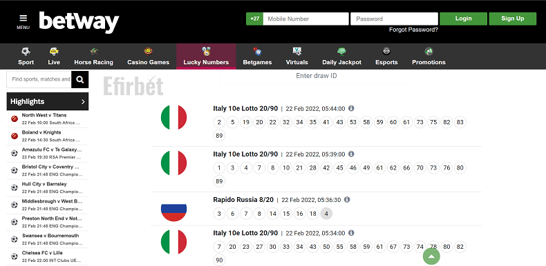 Supabets deals lotto results