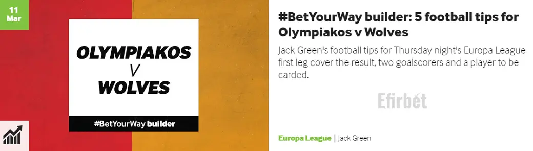 Betway predictions Europa League