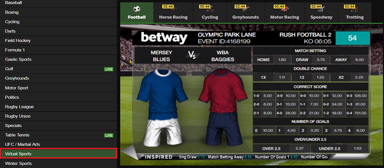 How to bet 10 minutes draw on Betway ᐉ Market Explained ✔️