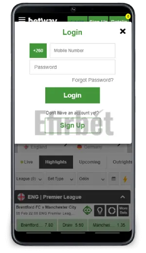 Betway Login Zambia App