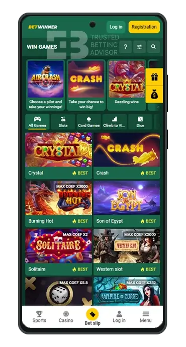 Betwinner Android App Nigeria Win Games