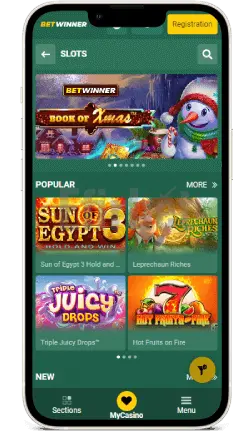 Betwinner mobile app casino