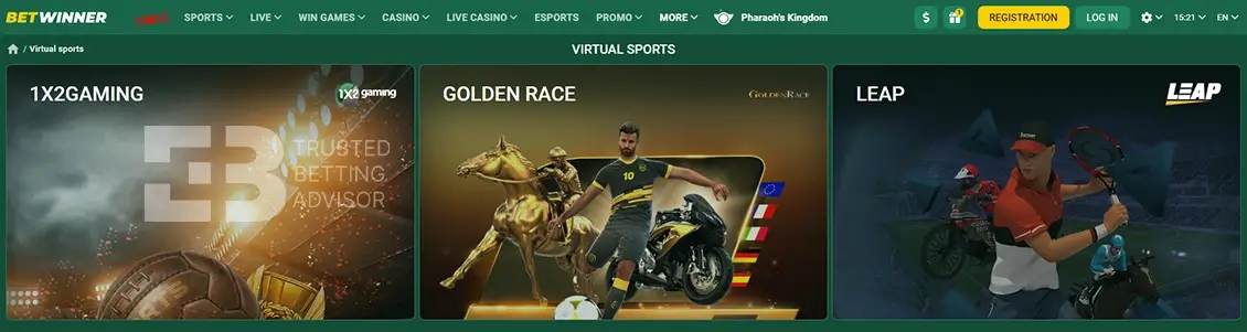 Betwinner Nigeria Virtual Sports