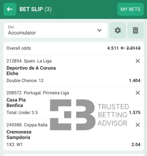 Betwinner Welcome Bonus Qualifying Betslip NG