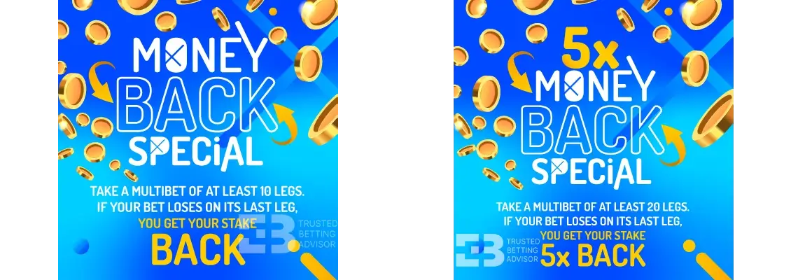 BetXchange Money Back Special