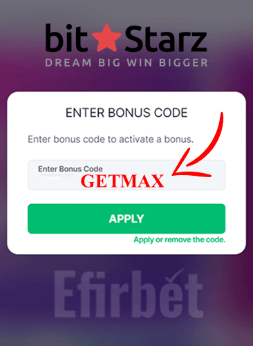BitStarz Bonus Code Field