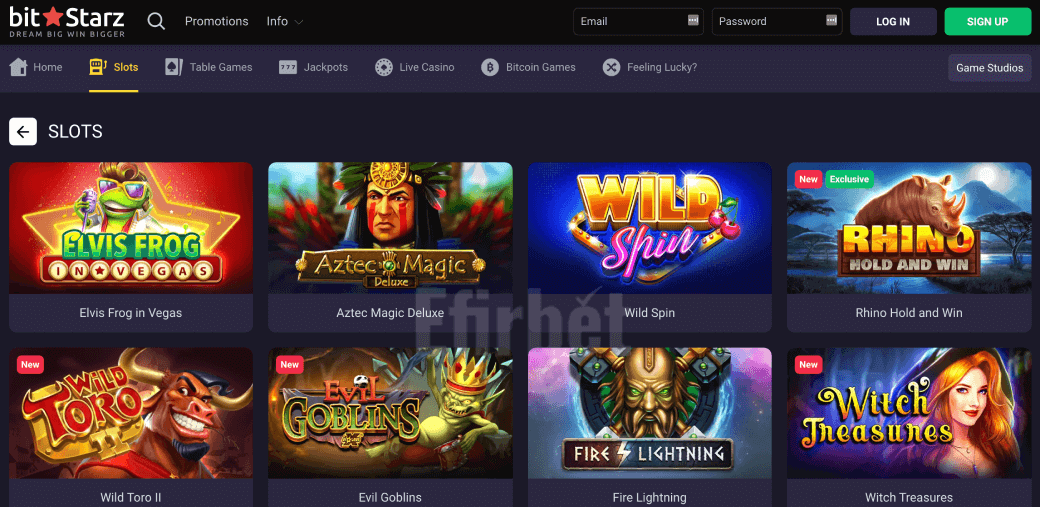 BitStarz casino games