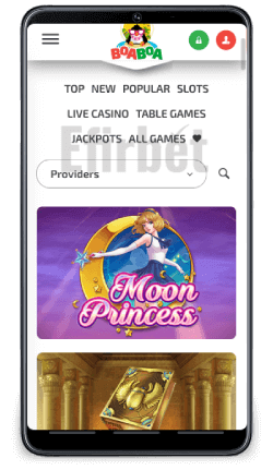 BoaBoa Casino Mobile Version