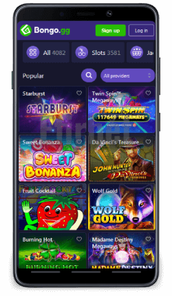 Bongo casino app