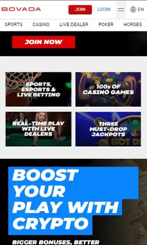 Bovada App Featured Image
