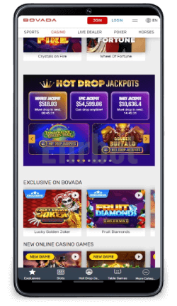 Bovada Mobile Casino Games