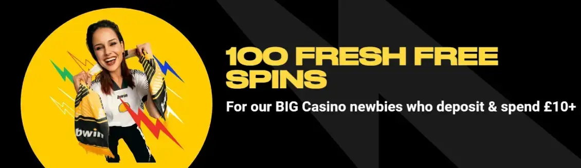 bwin welcome casino bonus - 100 free spins