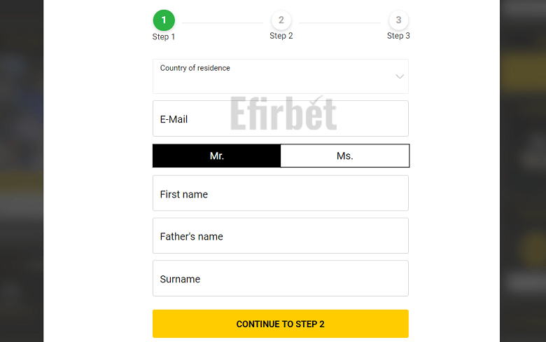 Bwin sign up steps