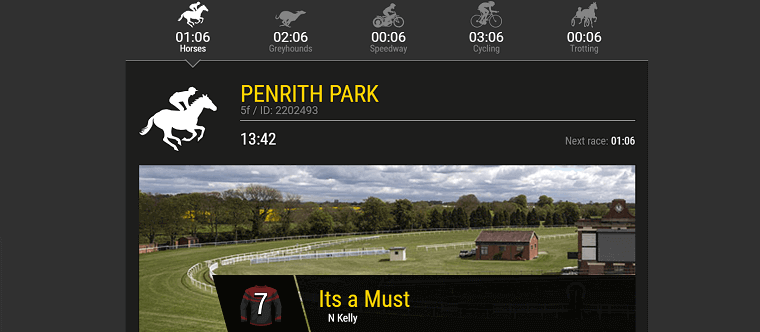 Betway's Virtual Racings