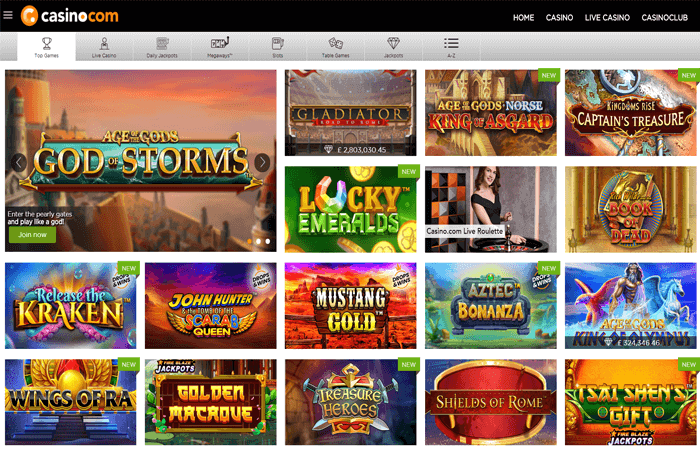 casino.com screenshot