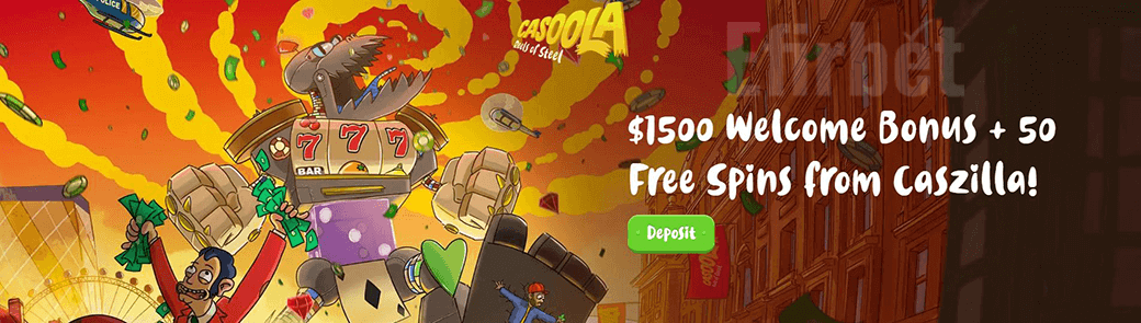 Casoola Casino Welcome Bonus