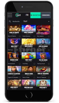 Casino mobile Cbet pour iOS