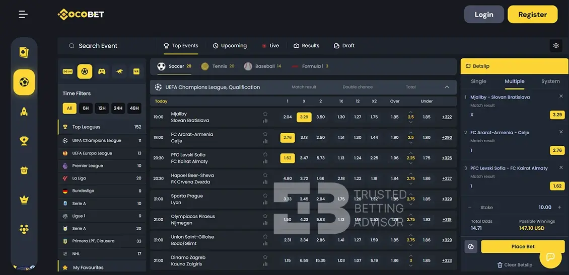 Cocobet Sports Betting