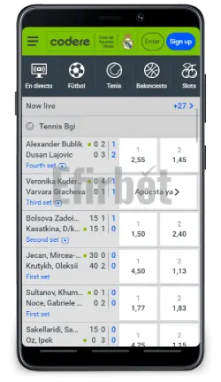 Codere mobile sportsbook for Android