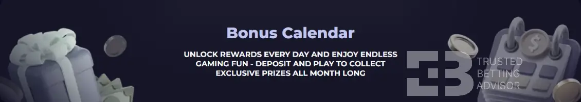 Crypto Games Bonus Calendar