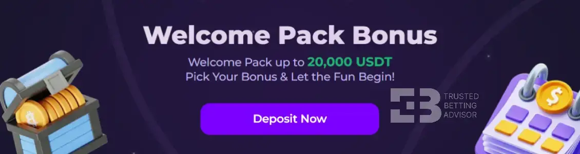 Crypto Games Casino Welcome Bonus