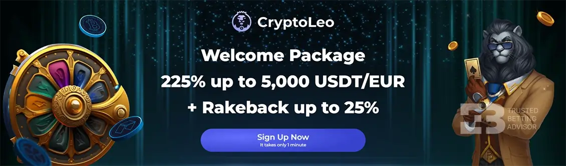 CryptoLeo Casino Welcome Bonus