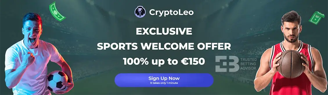 CryptoLeo Sports Welcome Bonus