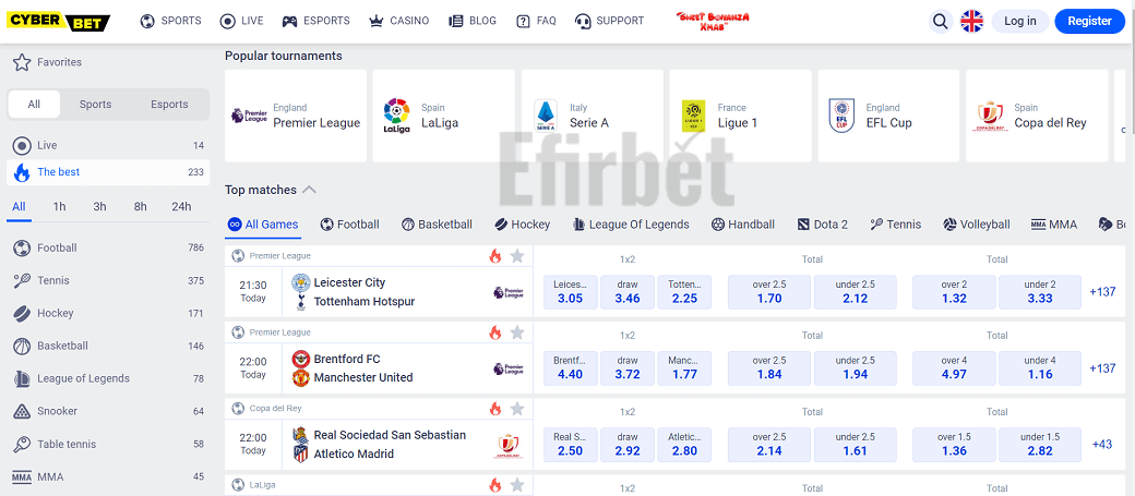 Cyber.bet Moldova bookmaker