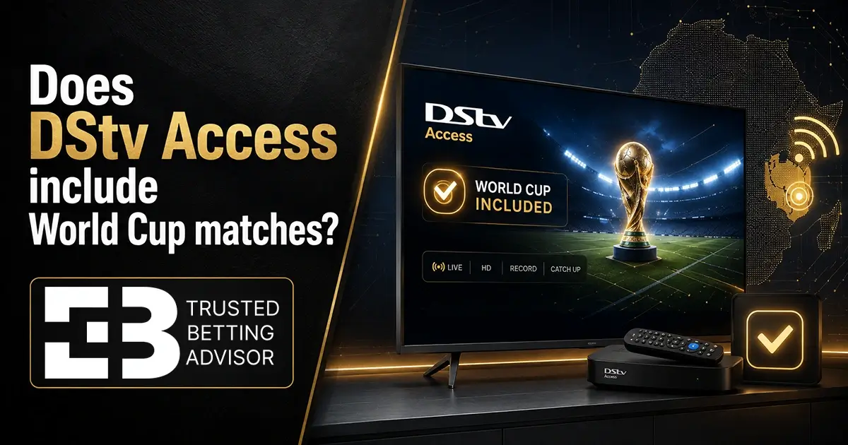 Does DStv Access include World Cup matches?