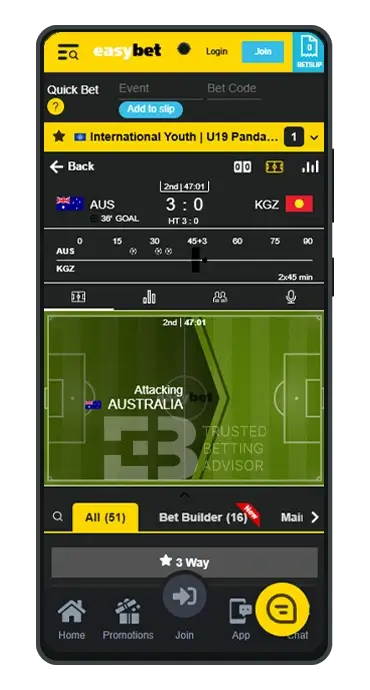 Easybet Android App Live Betting