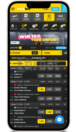 Easybet App iOS