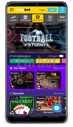 Easybet Mobile App Live Games