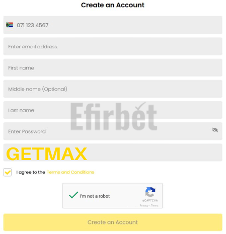 Easybet Register