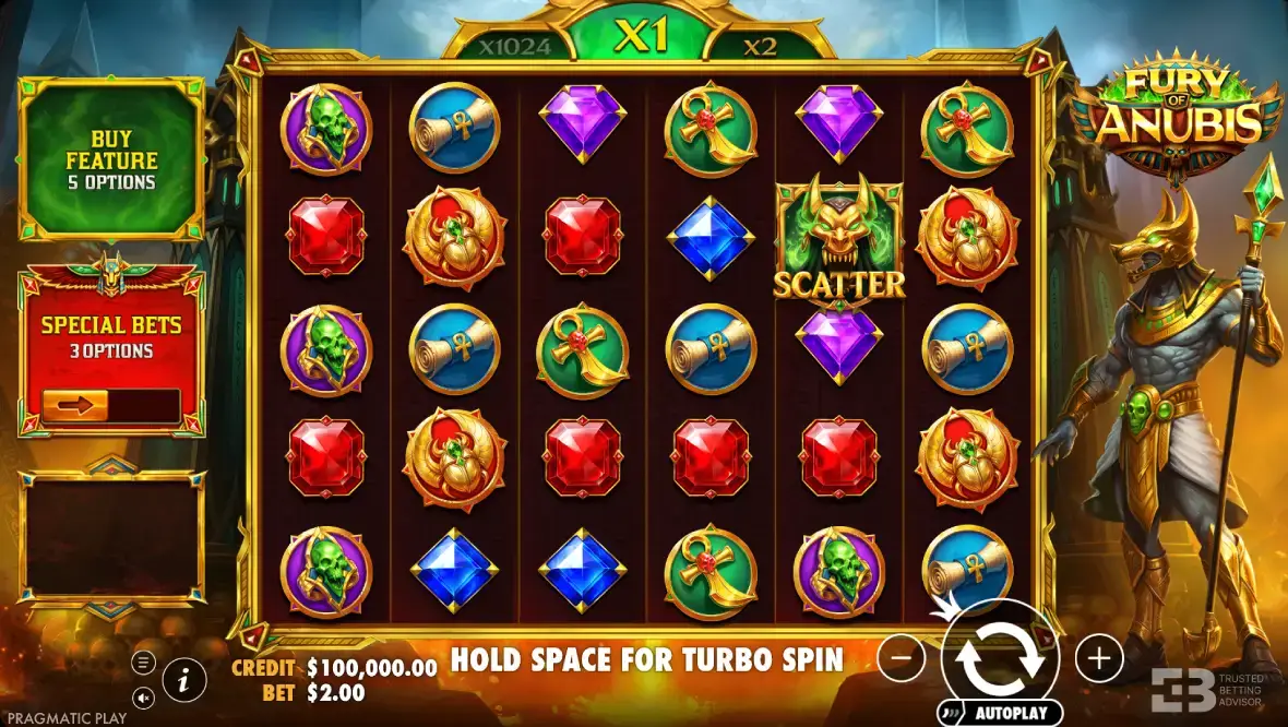 Fury of Anubis Slot Preview - Featured Image