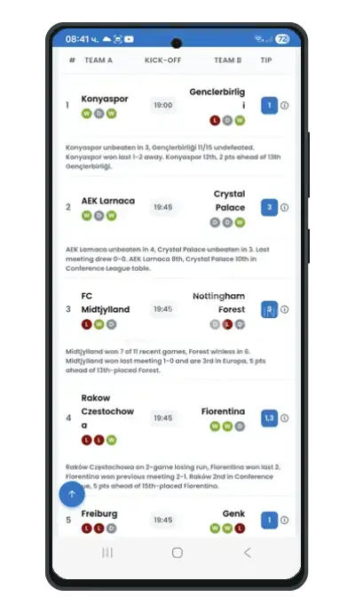 Soccer 6 Tips Tomorrow