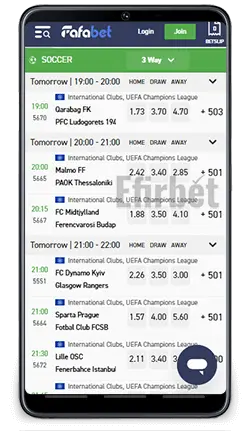 Fafabet Android App Sports Betting