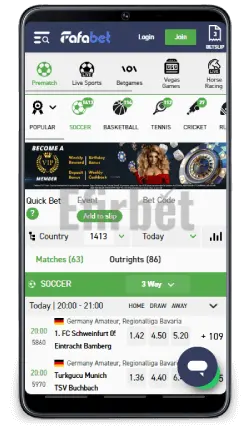 Fafabet app