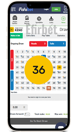 Fafabet iOS App Keno