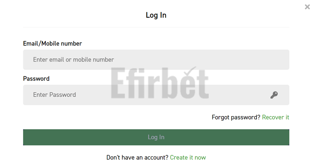 Fafabet Login