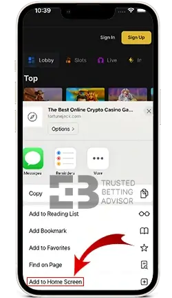 FortuneJack iOS Shortcut