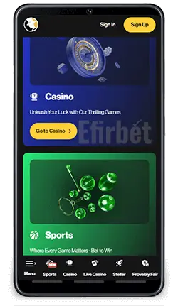 Fortunejack mobile version on Android