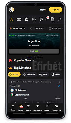 FortuneJack mobile sportsbook