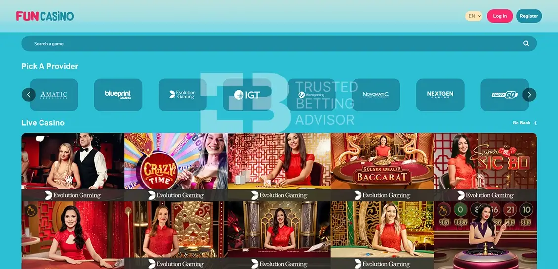 Fun Casino Live Casino