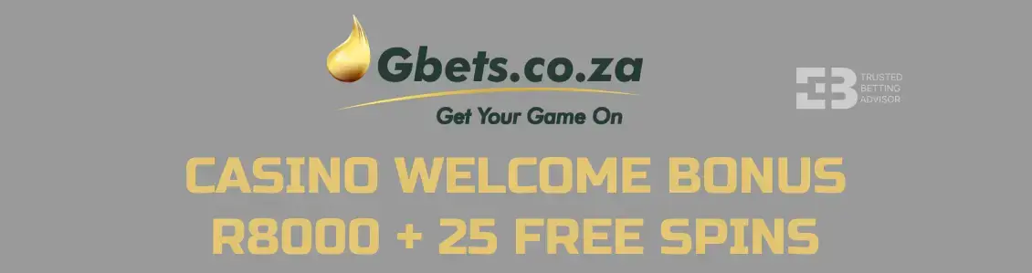 Gbets Welcome Casino Bonus