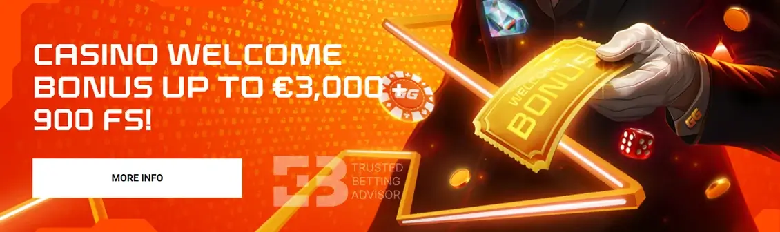 GGbet Casino Welcome Bonus